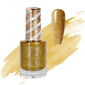 LDS 162 Champagne - LDS Nail Lacquer 0.5oz