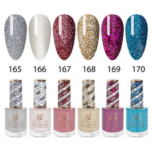 LDS Nail Lacquer Set (6 colors): 165 to 170