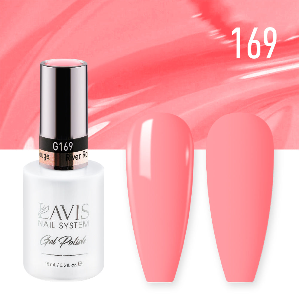 LAVIS Nail Lacquer - 169 River Rouge - 0.5oz