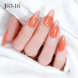 Jelly Gel Polish Colors - Lavis J03-16 - Bare With Me Collection