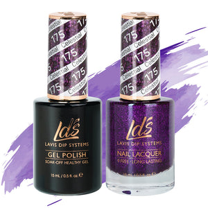 LDS 175 Celestial - LDS Gel Polish & Matching Nail Lacquer Duo Set - 0.5oz