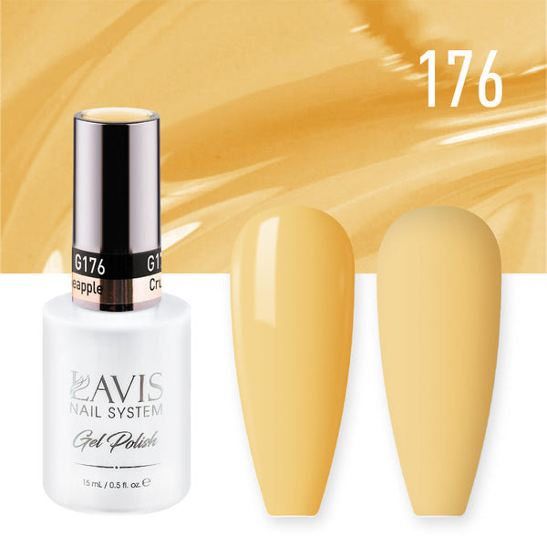 LAVIS 176 Crushed Pineapple - Gel Polish 0.5 oz