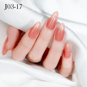 Jelly Gel Polish Colors - Lavis J03-17 - Bare With Me Collection