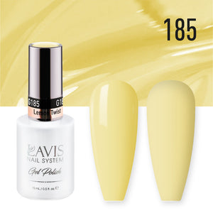 LAVIS 185 Lemon Twist - Gel Polish 0.5 oz