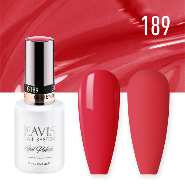 LAVIS 189 Coral Bellls - Gel Polish 0.5 oz