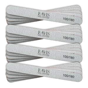 Lavis 50Pcs Regular Nail Files 100/180