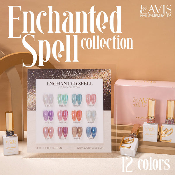 LAVIS Cat Eyes CE11 - Gel Polish 0.5oz - Enchanted Spell Collection