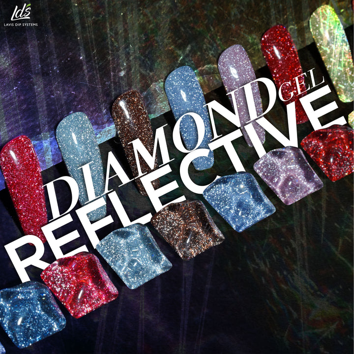 LDS 05 Full Metal (Ver 2) - Gel Polish 0.5 oz - Diamond Reflective Glitter Collection
