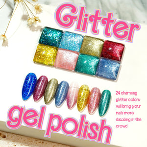 LAVIS Glitter G03 - 20 - Gel Polish 0.5 oz - Barbie Collection