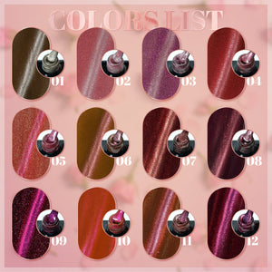 LDS DR 12 Colors - Gel Polish 0.5 oz - Dozen Rose Collection