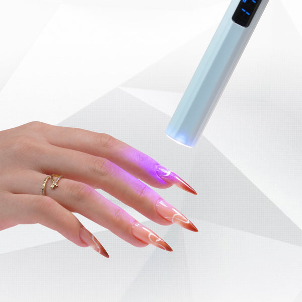 Mini UV/LED Handheld Lamp Z23 - White (PCS)