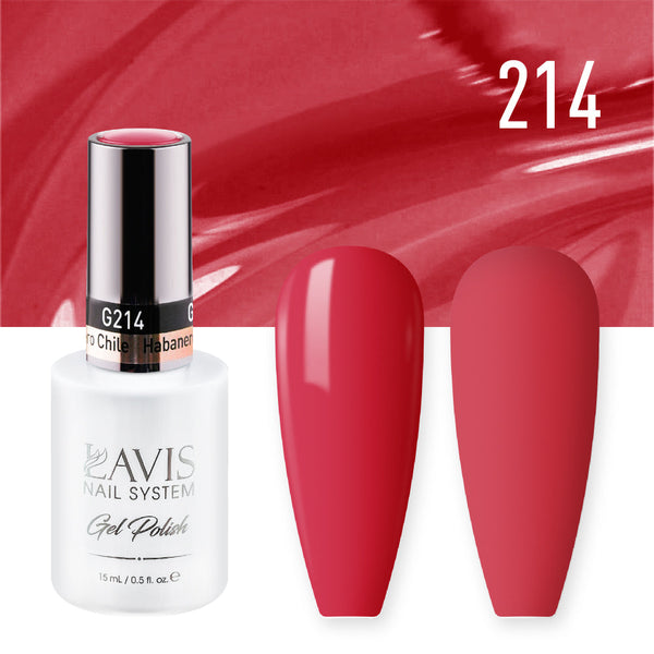 LAVIS 214 Habanero Chile - Gel Polish 0.5 oz