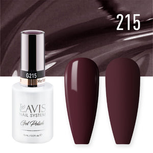 LAVIS 215 Merlot - Gel Polish 0.5 oz