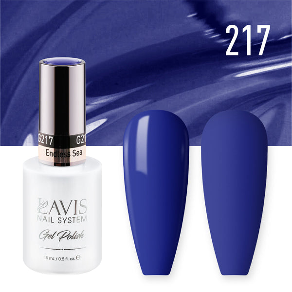 LAVIS 217 Endless Sea - Gel Polish 0.5 oz