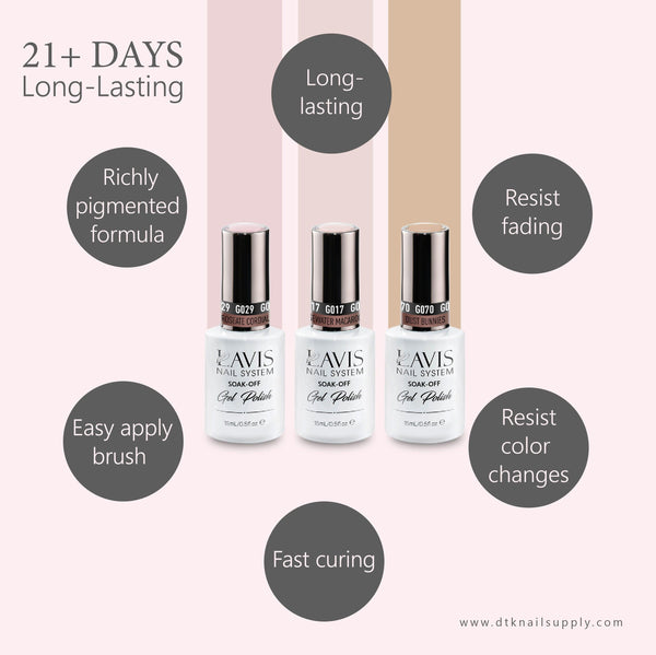  9 Lavis Holiday Gel Nail Polish Collection - SWEET TALK - 002; 003; 004; 009; 022; 023; 068; 069; 078 by LAVIS NAILS sold by DTK Nail Supply