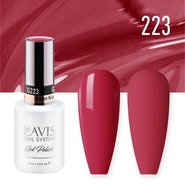 LAVIS Nail Lacquer - 223 Stolen Kiss - 0.5oz