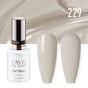 LAVIS 229 Studio Clay - Gel Polish 0.5 oz