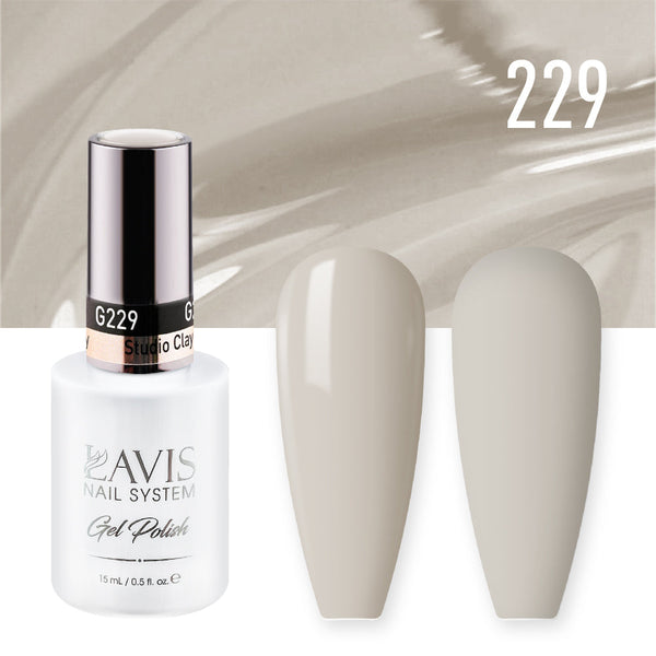 LAVIS Nail Lacquer - 229 Studio Clay - 0.5oz