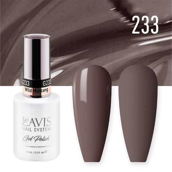 LAVIS 233 Wild Mustang - Gel Polish 0.5 oz