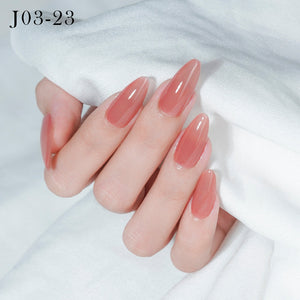 Jelly Gel Polish Colors - Lavis J03-23 - Bare With Me Collection