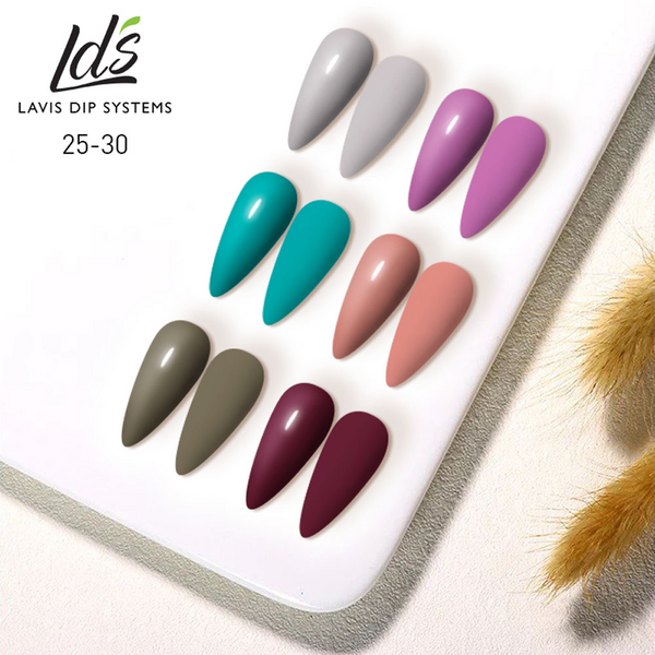 LDS Gel Color Set (6 colors): 025 to 030