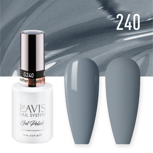 LAVIS 240 Dusty Heather - Gel Polish 0.5 oz