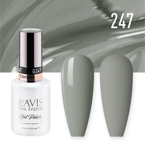 LAVIS Nail Lacquer - 247 (Ver 2) Edamame - 0.5oz
