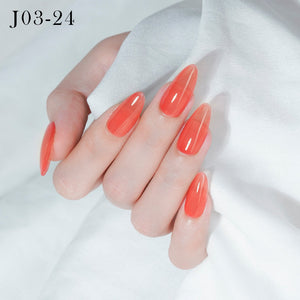 Jelly Gel Polish Colors - Lavis J03-24 - Bare With Me Collection