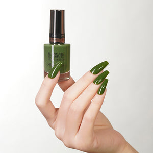 LAVIS 252 Fern Green - Gel Polish & Matching Nail Lacquer Duo Set - 0.5oz