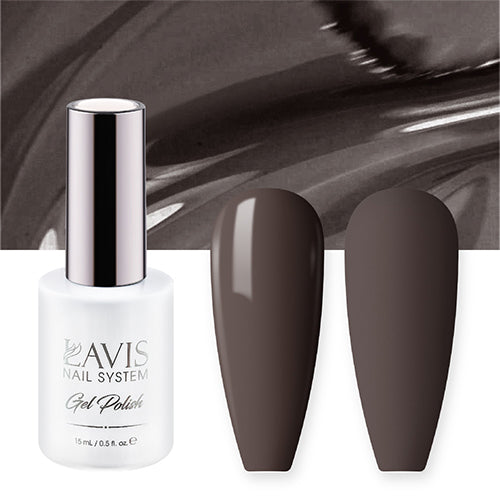 LAVIS 262 Cafe Noir - Gel Polish 0.5oz