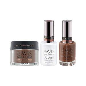 LAVIS 3 in 1 - 263 Delicate - Acrylic & Dip Powder (1oz), Gel & Lacquer