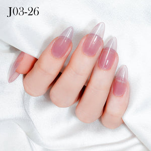 Jelly Gel Polish Colors - Lavis J03-26 - Bare With Me Collection