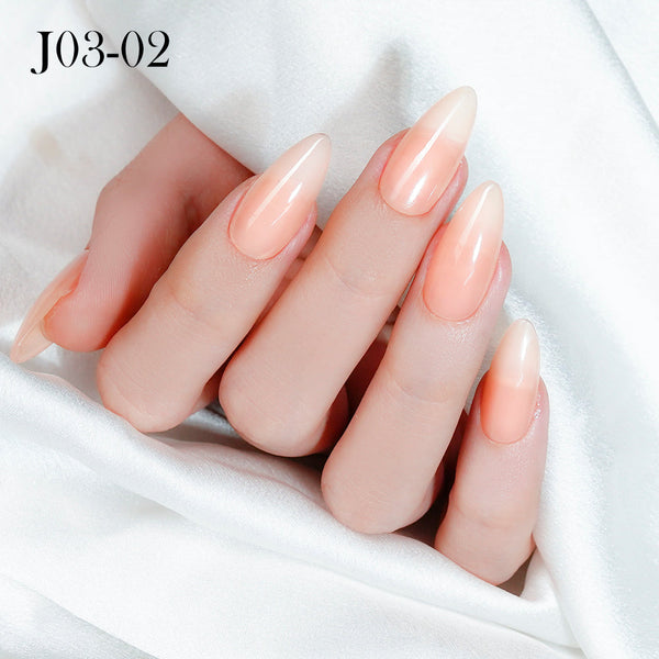 Jelly Gel Polish Colors - Lavis J03-02 - Bare With Me Collection