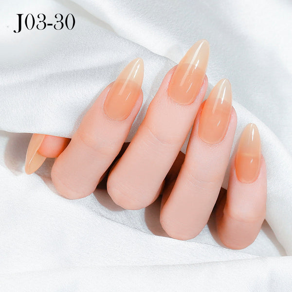 Jelly Gel Polish Colors - Lavis J03-30 - Bare With Me Collection