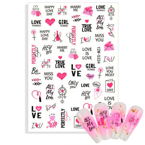 Nail Art Stickers - YZW-S324