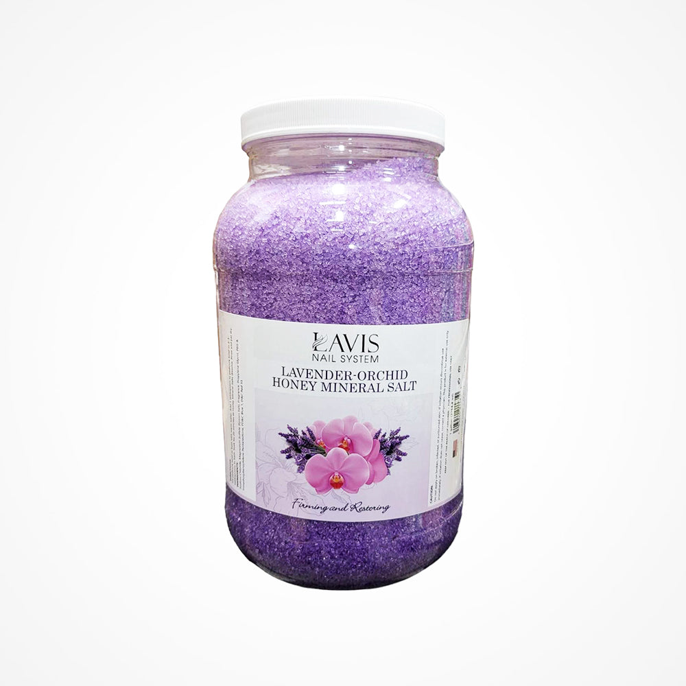 LAVIS - Lavender Orchid Honey Mineral Salt - 1 gallon – Lavis Nails