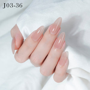 Jelly Gel Polish Colors - Lavis J03-36 - Bare With Me Collection