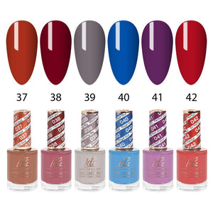 LDS Nail Lacquer Set (6 colors): 037 to 042