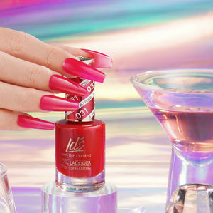 LDS 031 La Vie En Rose - LDS Gel Polish & Matching Nail Lacquer Duo Set - 0.5oz