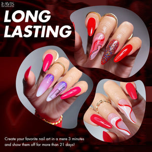  Lavis Gel Kiss Under Mistletoe Set G7 (9 colors): 205, 206, 207, 208, 209, 210, 211, 212, 213