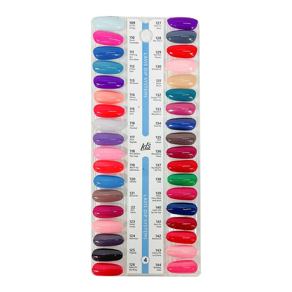 LDS Gel & Lacquer Part 4: 109-144 (36 Colors)