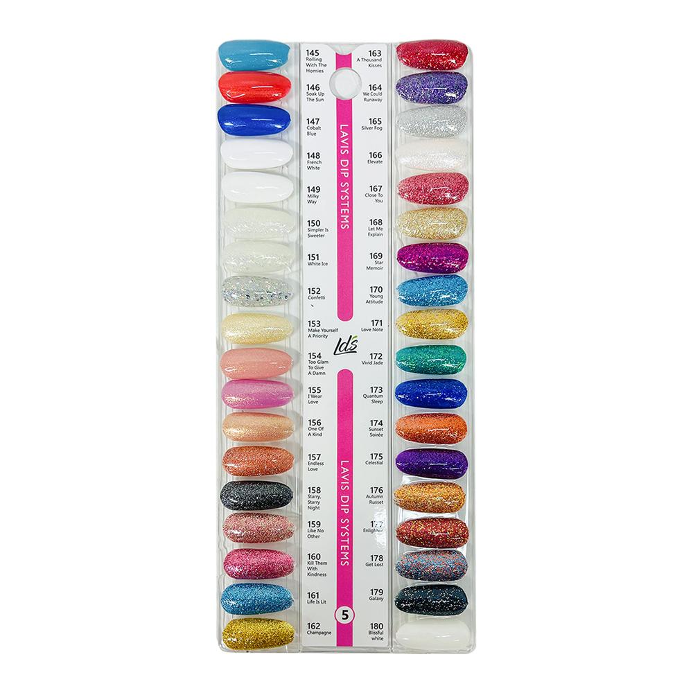 LDS Gel & Lacquer Part 5: 145-180 (36 Colors)