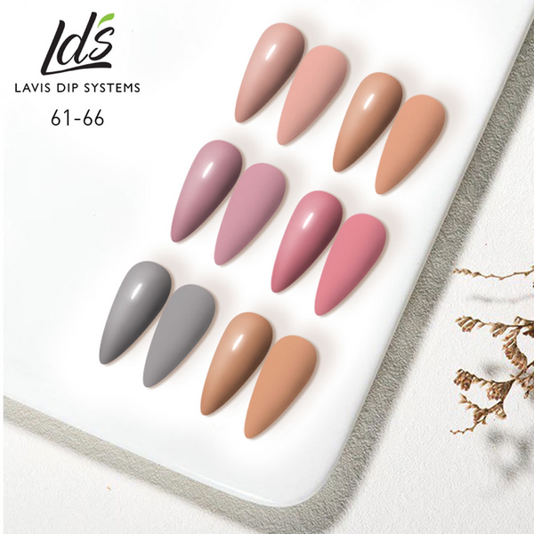 LDS Gel Color Set (6 colors): 061 to 066