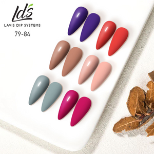 LDS Gel Color Set (6 colors): 079 to 084