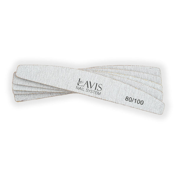 Lavis Halfmoon Nail Files 80/100