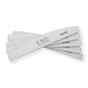 Lavis Halfmoon Nail Files 80/80