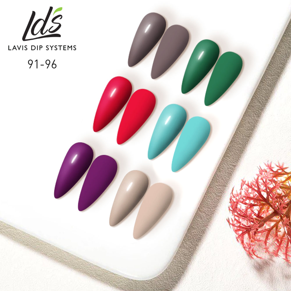 LDS Gel Color Set (6 colors): 091 to 096