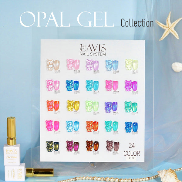 Lavis OP - 12 - Gel Polish 0.5 oz - Opal Collection