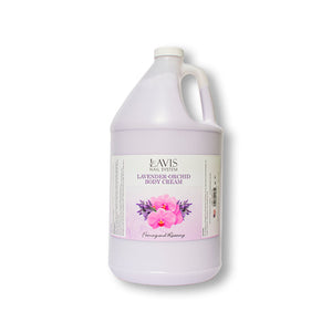  LAVIS - Lavender Orchid - Foot massage lotion - 1 gallon by LAVIS NAILS sold by DTK Nail Supply