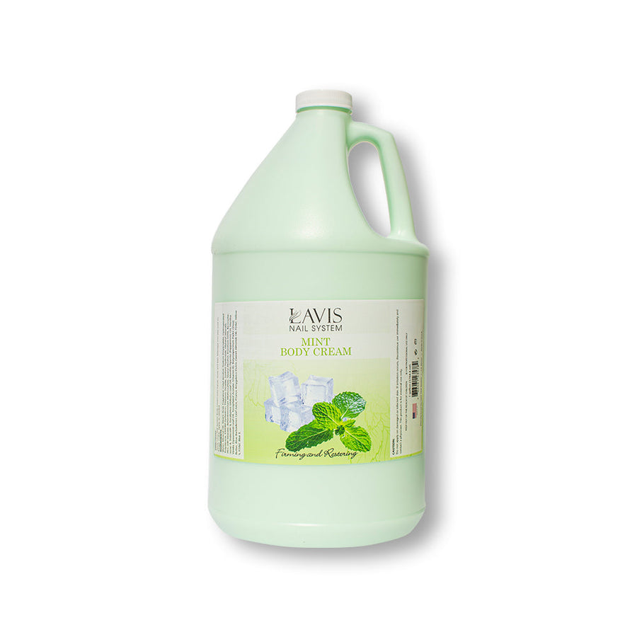  LAVIS - Mint - Foot massage lotion - 1 gallon by LAVIS NAILS sold by DTK Nail Supply